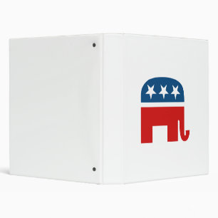 Republican Elephant Binder