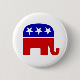 Republican Elephant Buttons