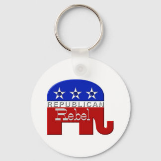 Republican-Elephant Keychain