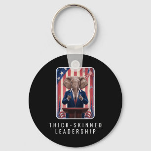 Republican Elephant Leadership America Political G Keychain