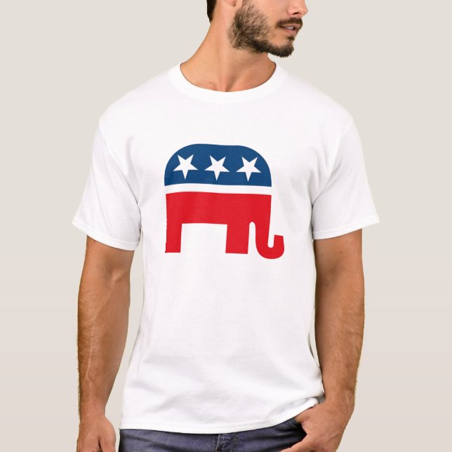 Republican Elephant T-Shirt (Front)