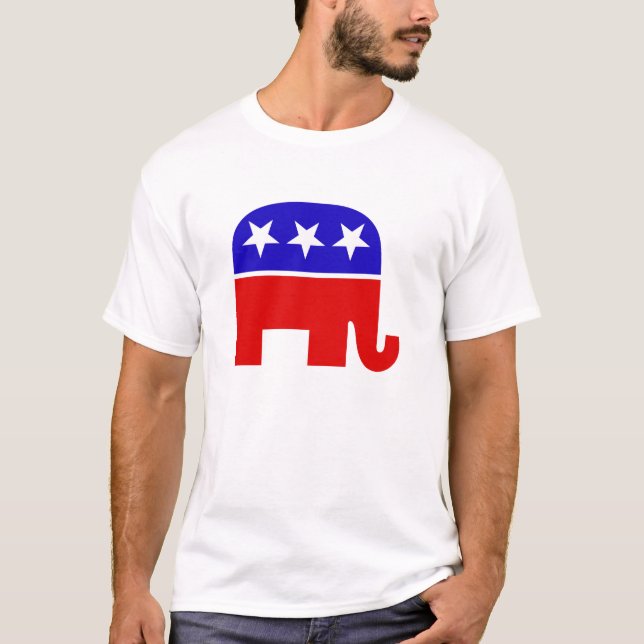 Republican Elephant T shirts (Front)