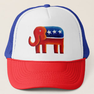 Republican Elephant Trucker Hat