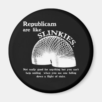 Republican Falling Down the Stairs Magnet