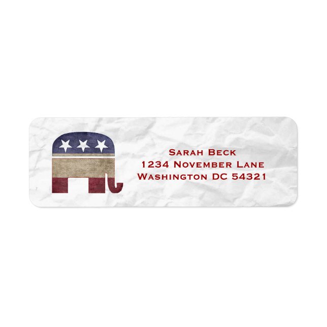 Republican GOP Elephant (Front)