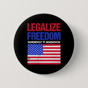 Republican Legalize Freedom 2 Inch Round Button