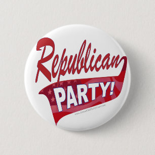 Republican Party Button