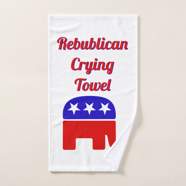 Republican Party  Crying Towel (Hand Towel)