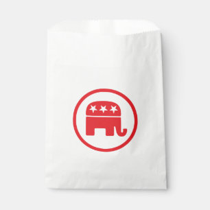 Republican Party Political Symbol (Elephant) Favour Bag