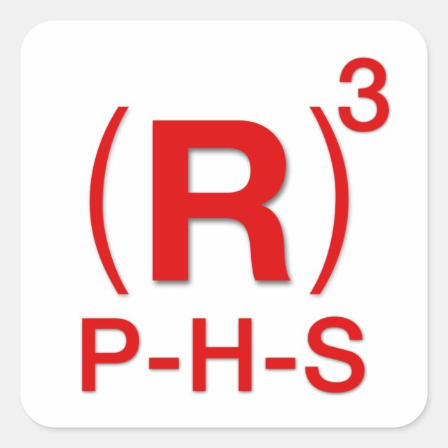 Republican President, House and Senate Square Sticker (Front)