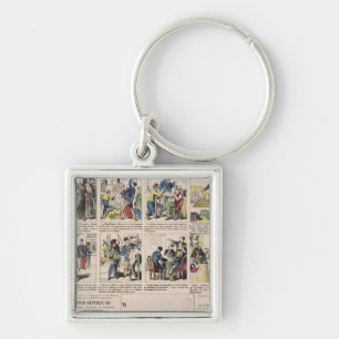 Republican propaganda keychain