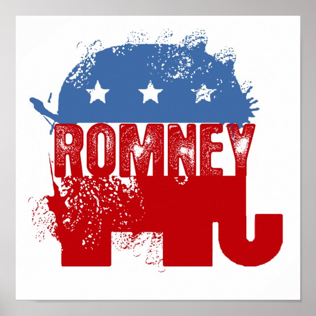Republican ROMNEY Poster (Front)
