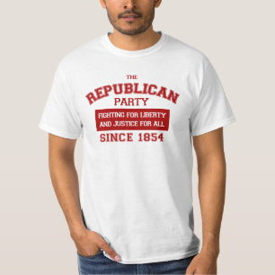 Republican Since 1854 (red print, box) T-Shirt