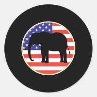 republican symbol elephant design