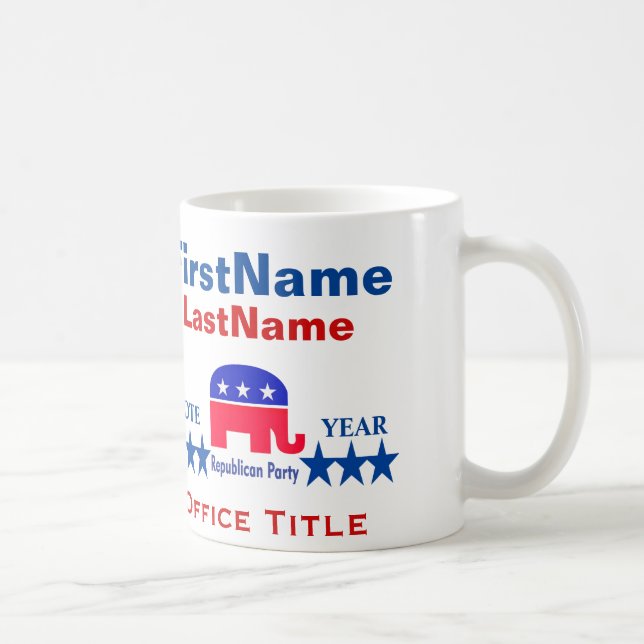Republican Templates Coffee Mug (Right)