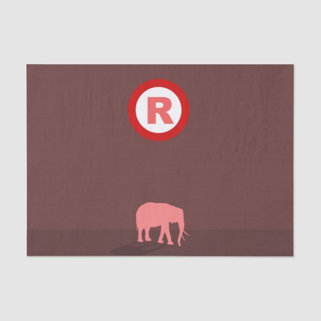 Republican Tissue Paper (Front)