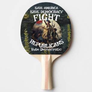 REPUBLICAN ZL X1 KP PARTY VOTE ELECTION COST T PING PONG PADDLE