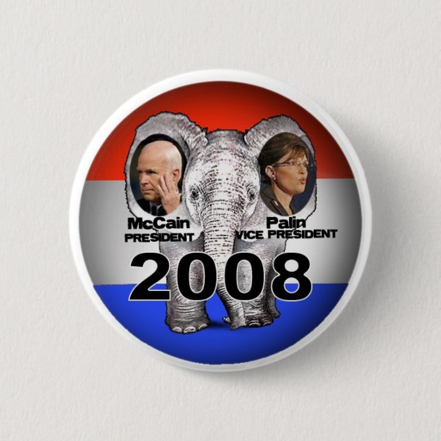 RepublicanJugate 2 Inch Round Button (Front)