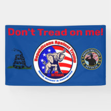 Republicans Against Trump Banner 3'x5'