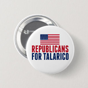 Republicans for Talarico 2026 Election 2 Inch Round Button