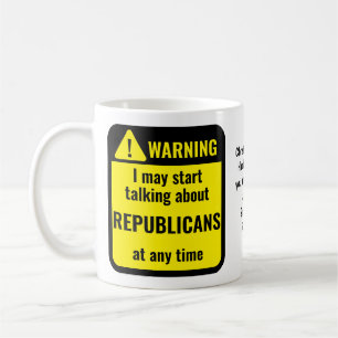 Republicans Funny Personalized Coffee Mug