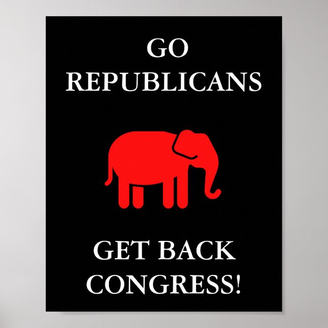 REPUBLICANS POSTER (Front)