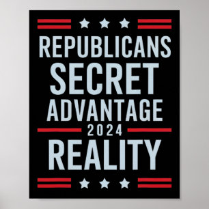 Republicans Secret Advantage Reality 2025  Poster