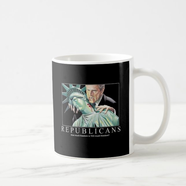 Republicans Suck Coffee Mug (Right)