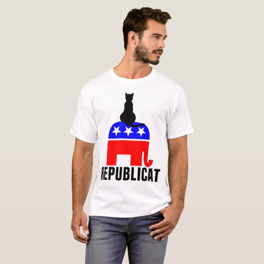 REPUBLICAT, REPUBLICAN CAT T-shirts, Funny T-Shirt