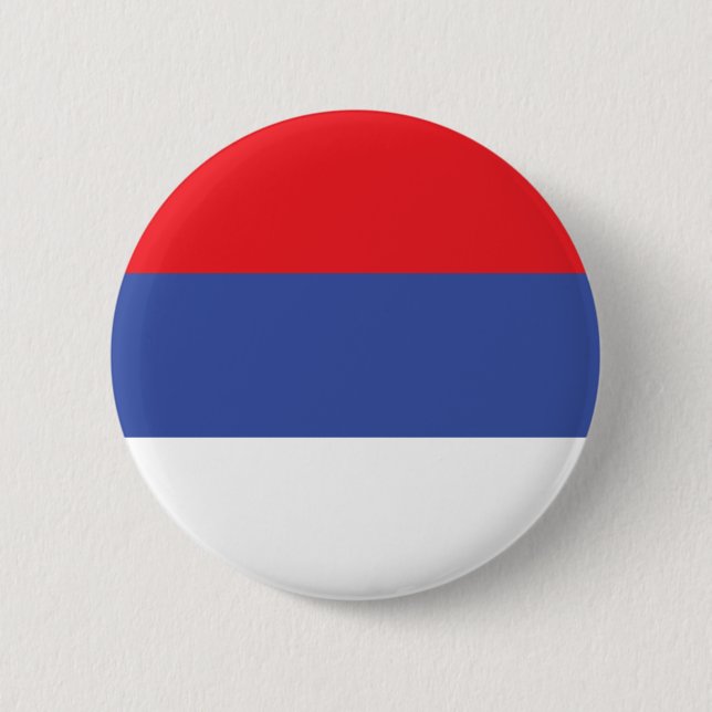 Republika Srpska Flag 2 Inch Round Button (Front)