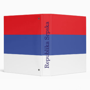 Republika Srpska Flag Binder