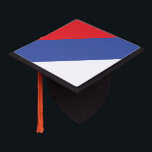Republika Srpska Flag Graduation Cap Topper<br><div class="desc">Patriotic flag of Republika Srpska.</div>