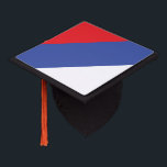 Republika Srpska Flag Graduation Cap Topper<br><div class="desc">Patriotic flag of Republika Srpska.</div>