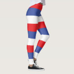 Republika Srpska Flag Leggings<br><div class="desc">Patriotic flag of Republika Srpska.</div>