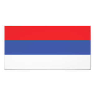 Republika Srpska Flag Photo Print