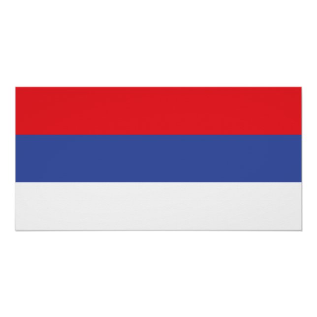 Republika Srpska Flag Poster (Front)