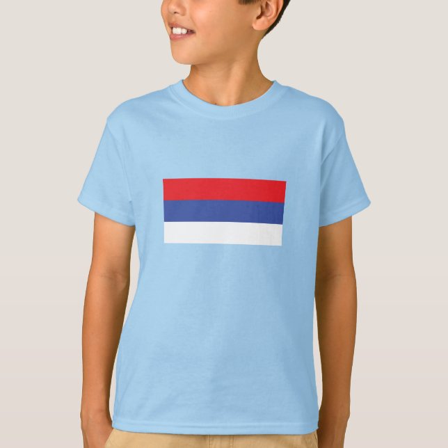 Republika Srpska Flag T-Shirt (Front)