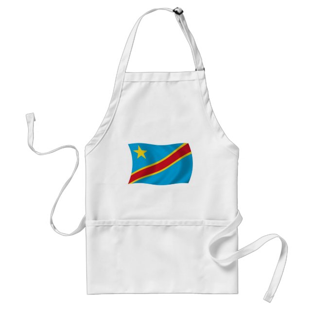 République démocratique du Congo Drapeau Tablier (Devant)