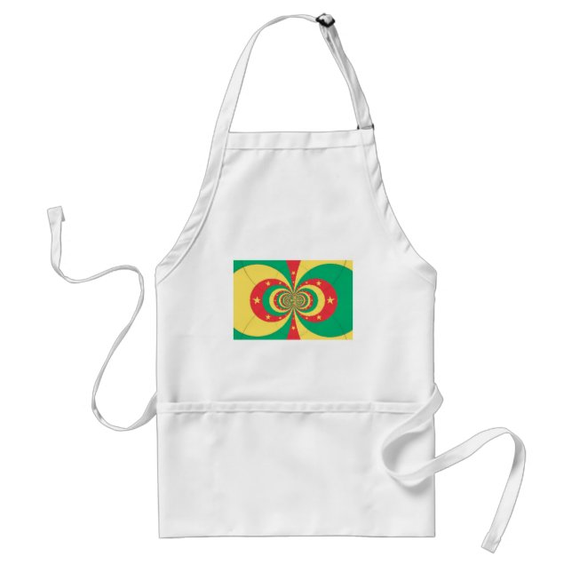 République du Cameroun five-pointed star Standard Apron (Front)