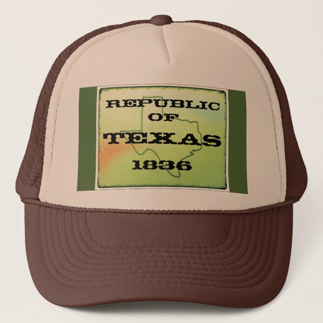 République du casquette 1836 de camionneur du (Devant)