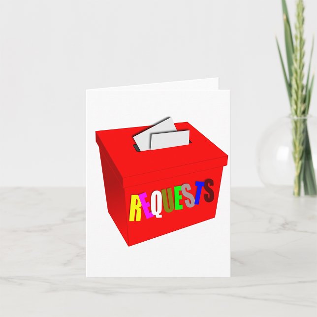 Request Box Note Cards (Creator Uploaded)