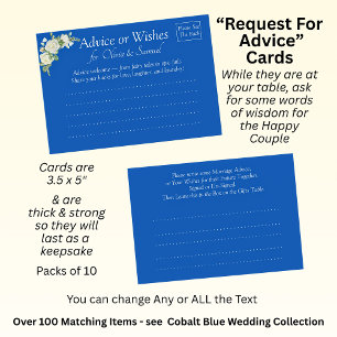 Request for Marriage Hints -  Advice Card