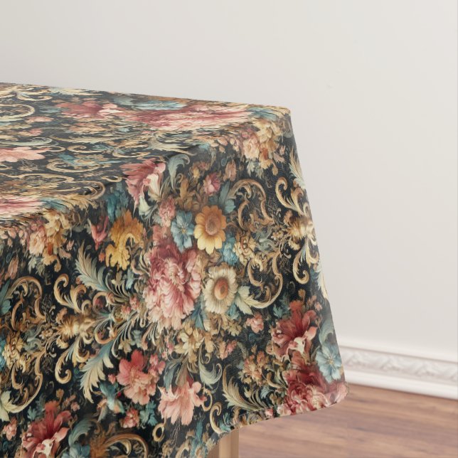Requiem for Arcana – Gothic Medium Pattern Tablecloth (In Situ)