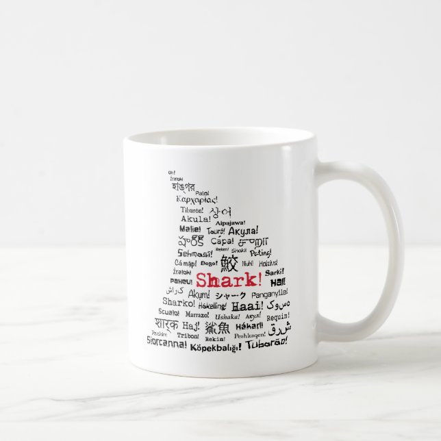 Requin ! dans la tasse de café de beaucoup de (Droite)