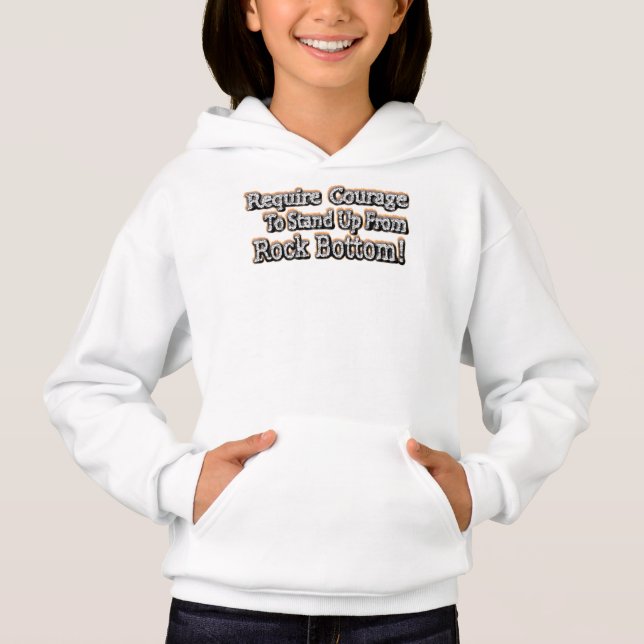 "Require Courage" Joli Design. Commandez dès maint (Devant)
