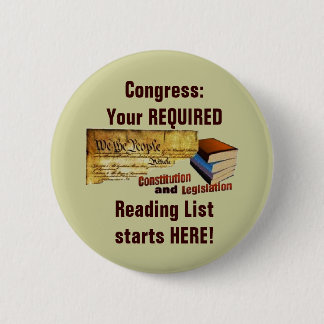 Required Reading 2 Inch Round Button