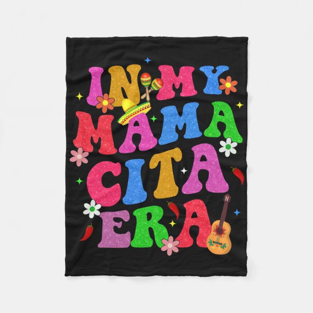 Rero Groovy Cinco De Mayo In My Mamacita Era Fiest Fleece Blanket (Front)