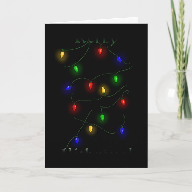 Rerry Rithmus - Australian Shepherd Holiday Card (Front)