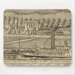 Res of the late Thompson H Sims Mouse Pad