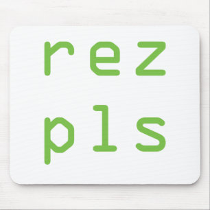 res pls mouse pad